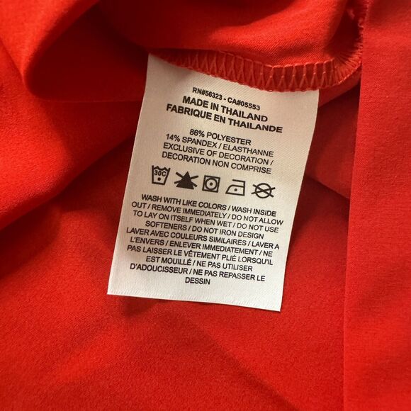 Nike Ohio State Buckeyes Logo SS Windshirt Mens L Scarlet On Field DZ8512-657 - Picture 9 of 14